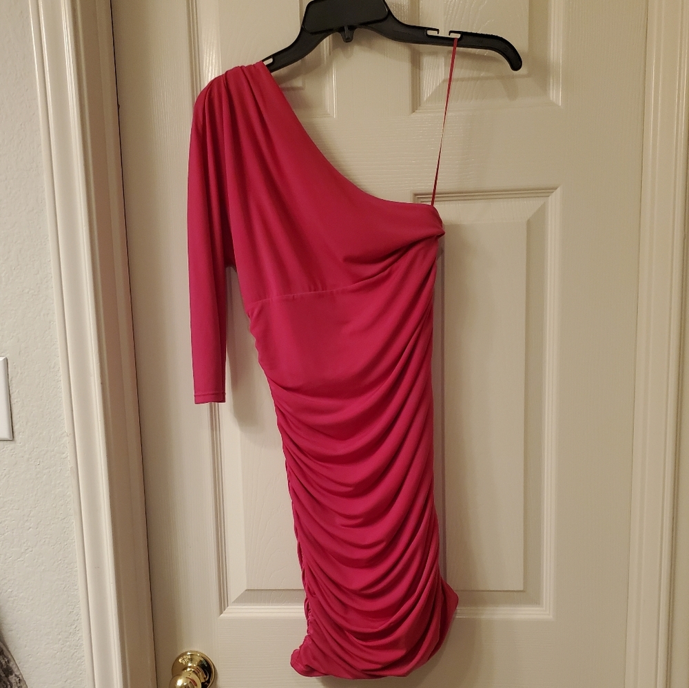 Express One Shoulder Dress